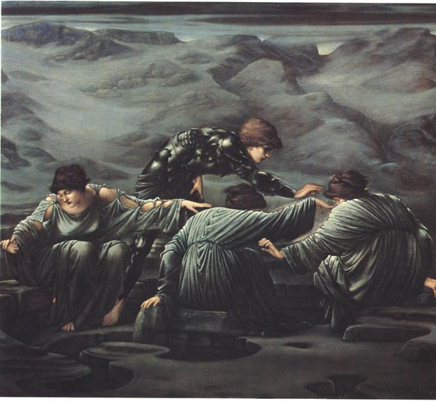 Perseus and the Graiae Edward Burne-Jones,